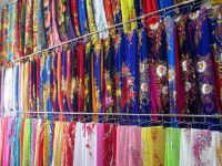 Vải áo dài Hoa Sao Nháy