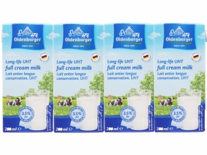 Lốc sữa tươi tiệt trùng Oldenburger